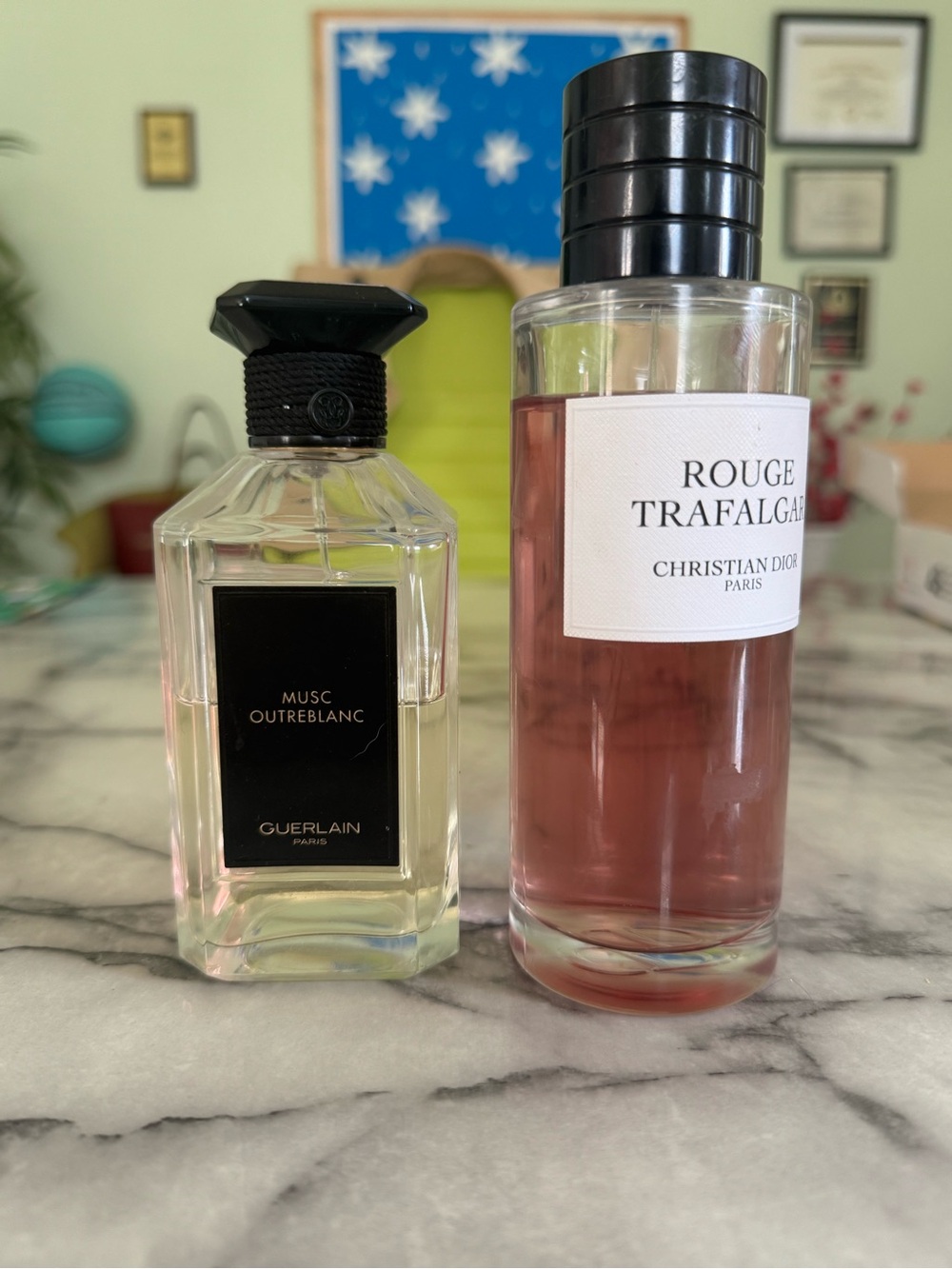 Dior Rouge Trafalgar and Guerlain Musc Outreblanc Bundle